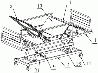 一种多功能护理床